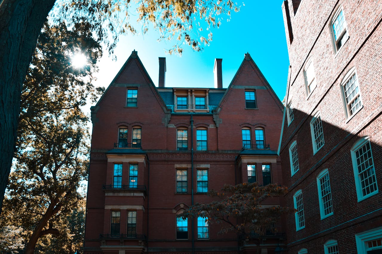 Campus building in daylight